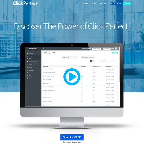 Product presentation page