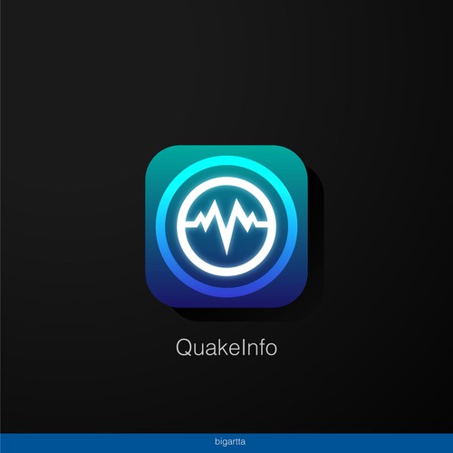 Icon concept for earthquake app