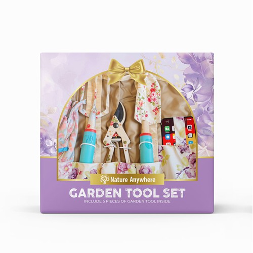 Packaging Design for Garden Tool Set