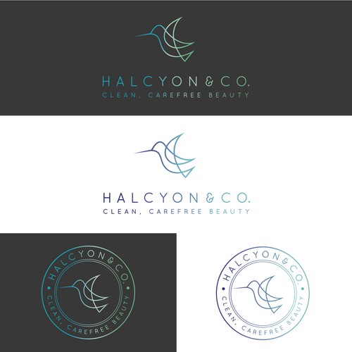 Simple Delicate Design for Halcyon & Co. 