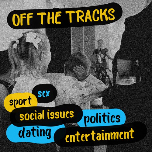 Album artwork for "Off The Tracks" podcast x2