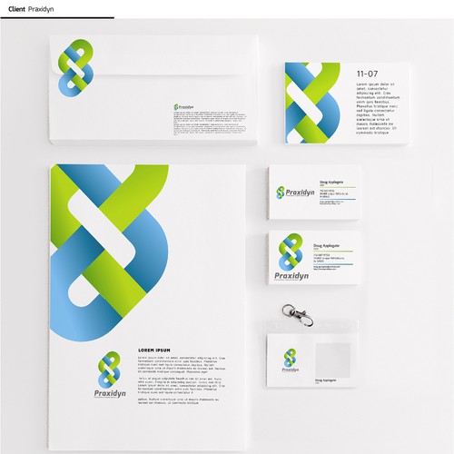 New identity for: Praxidyn      Practical Ideas. Powerful Solutions.