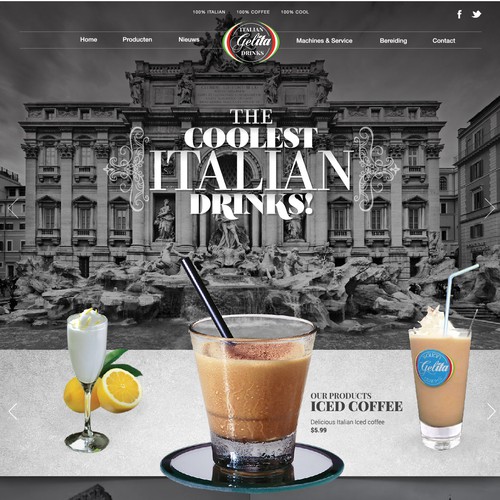 Gelita italian drinks Website