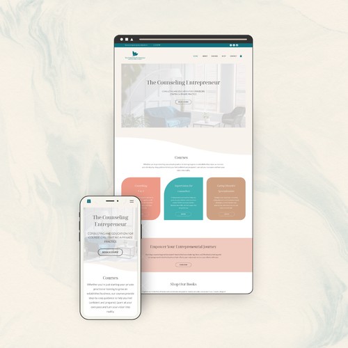 Wix Website for a Mental Health Training Platform