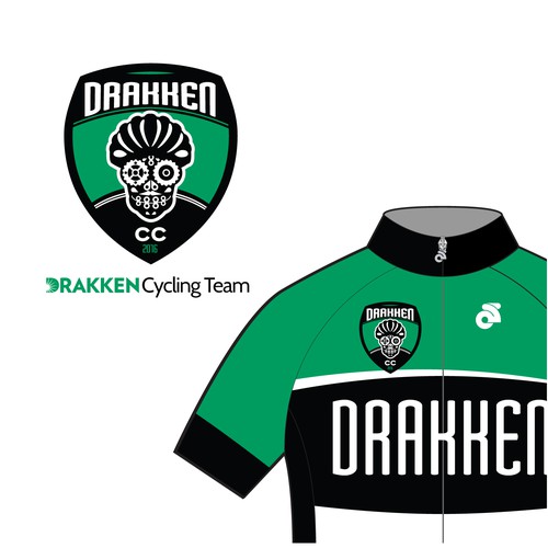 logo for drahkken cycling team