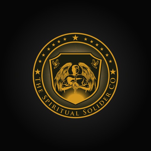 Traditional style logo