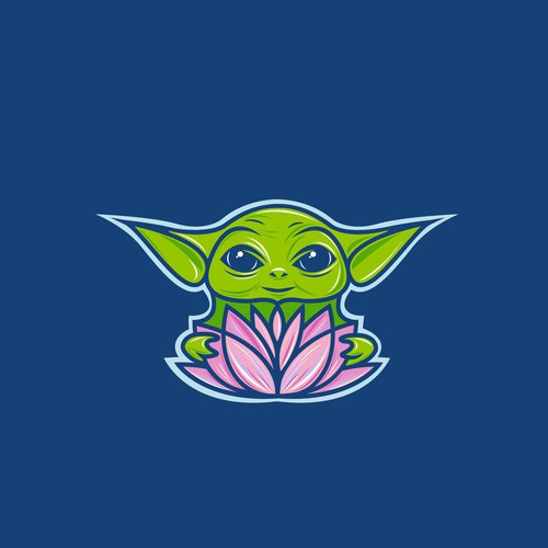 Colorful 'Baby Yoda' logo for Remix Project