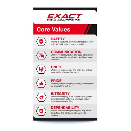 Values Card