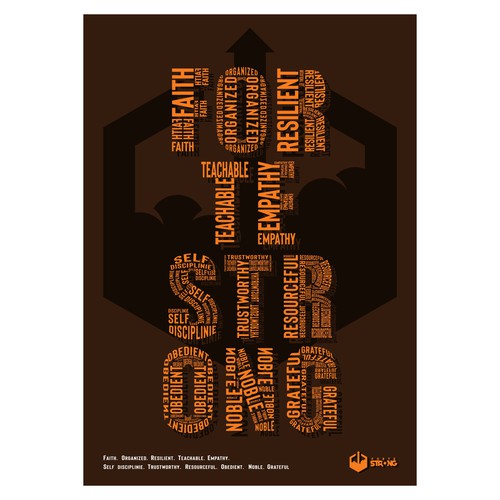 Poster concept for FORTE STRONG