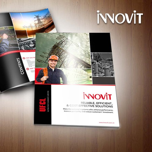  brochure design for Innovit electric