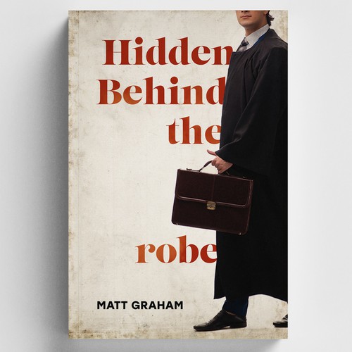 Hidden behind the robe