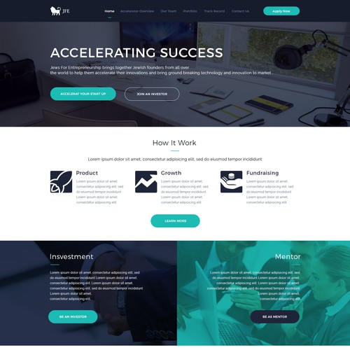 Accelerating Succes Web Desing