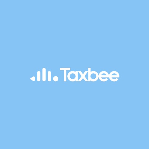 Solid logo concept for tax company