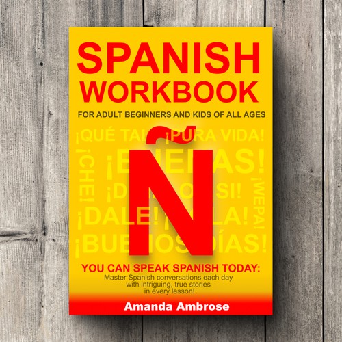 Cover book for Spanish workbook