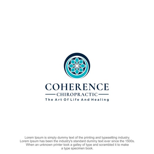 logo concept for Coherence Chiropractic