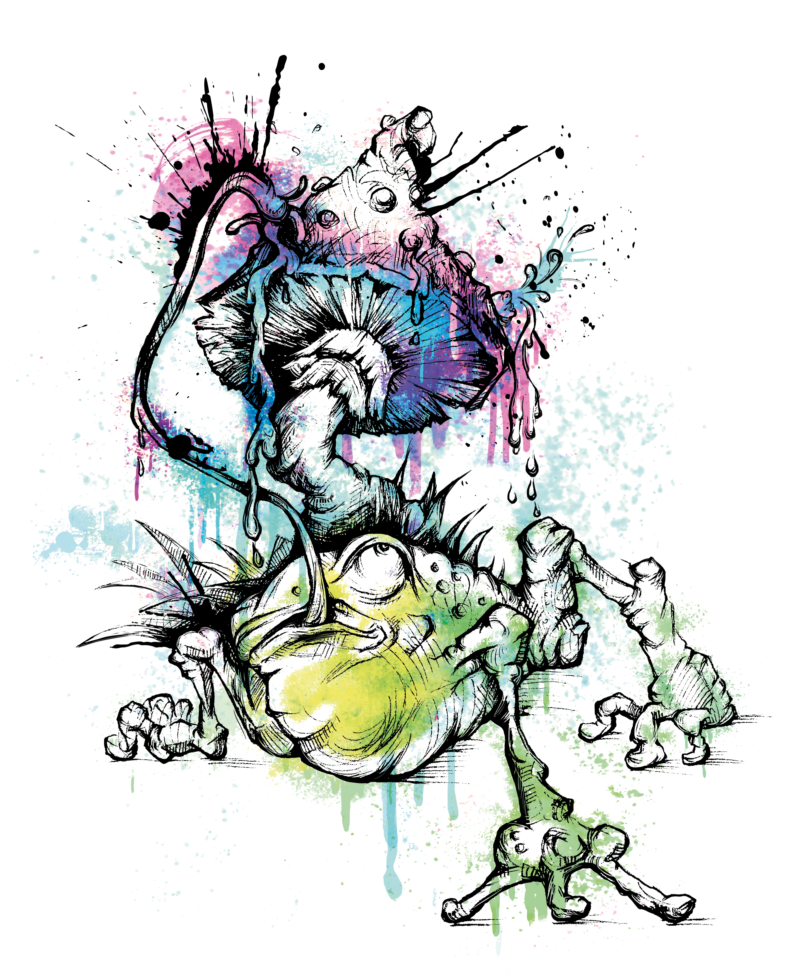 T-Shirt Illustrations (Creative Freedom Is Yours!!)