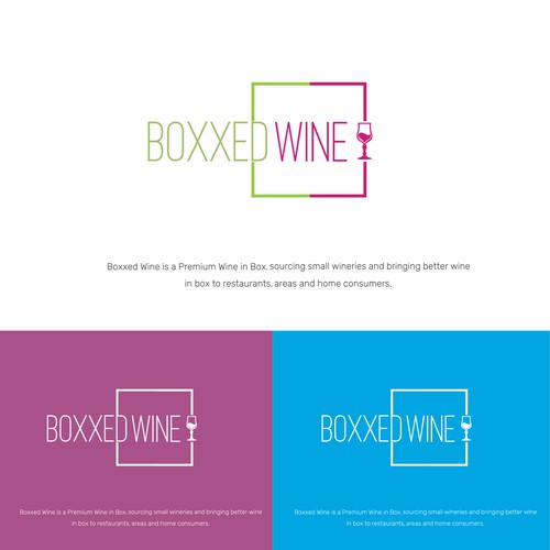 Eye catching logo for Boxed Wine