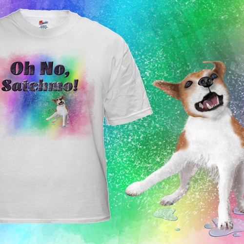 Digital painting for t-shirt