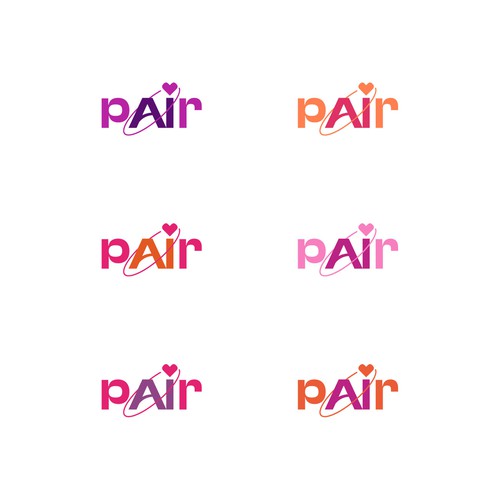 PAIR app logo design