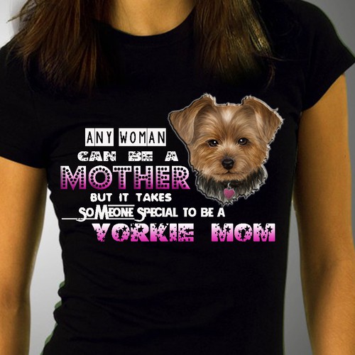 Yorkie Dog Mom Shirt That Blows Doors