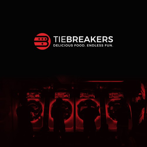 Logo for fun and bold entertainment/arcade/restaurant concept