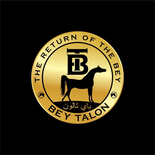 Bey Talon - Arabian Horse Logo
