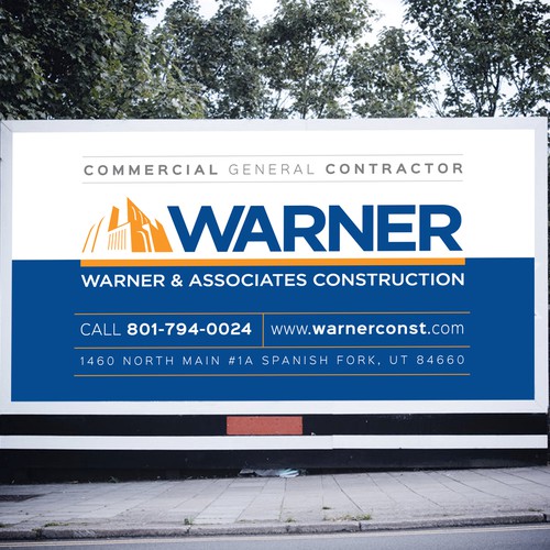 Job Sign for Warner