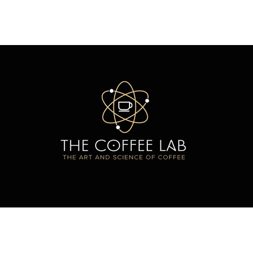Coffee themed logo.