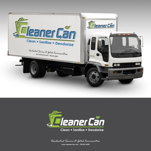 Logo for Trash Can Cleaning Company