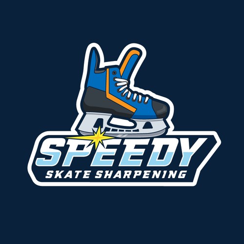 Logo design for Skate Sharpening Business