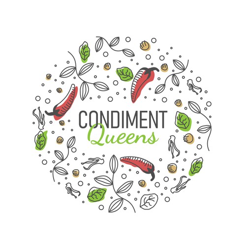 Condiment Queens Logo