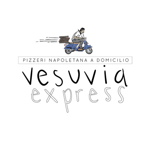 Logo Concept for Vesuvia Express