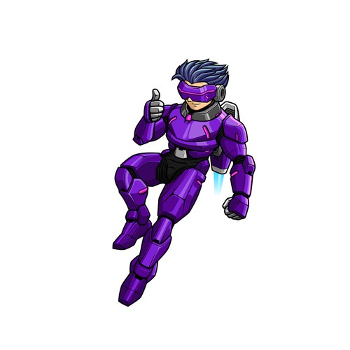 Futuristic Armored Character