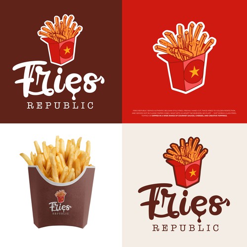 Logo design for Fries Restaurant
