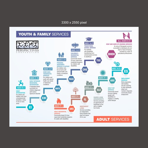 Infographic for Human Services Agency