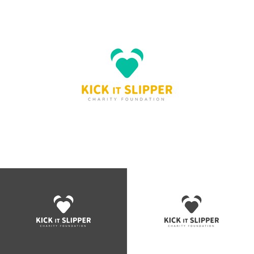 Logo for a Slipper charity foundation