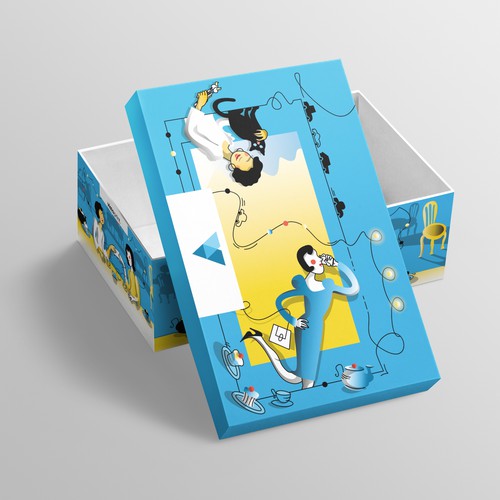 Winning Design for Vistaprint's Biz Card Box