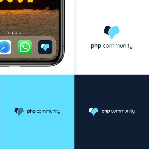 Logo design for php-community.de