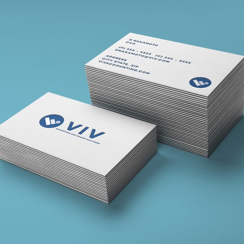 VIV Business Card Design