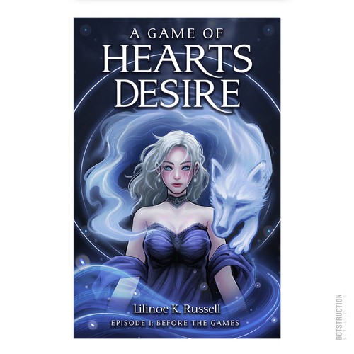 Proposed cover design for A Game of Hearts Desire