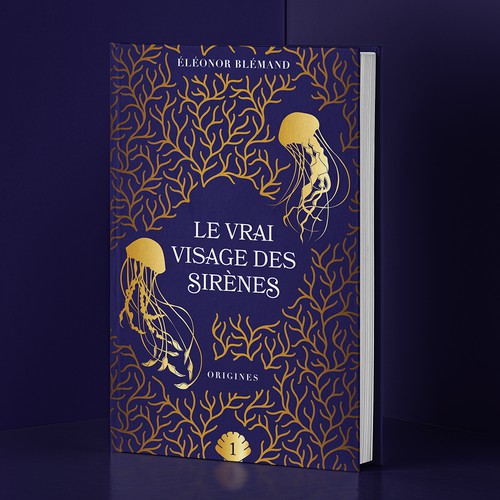 Le vrai visage des sirenes - book cover design