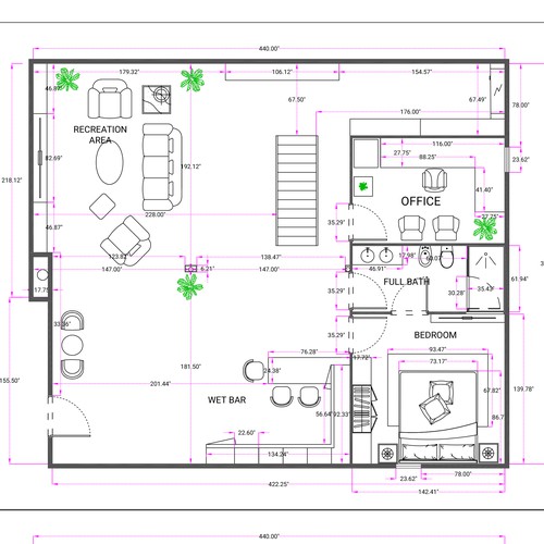 2D & 3D Floor Plan Design