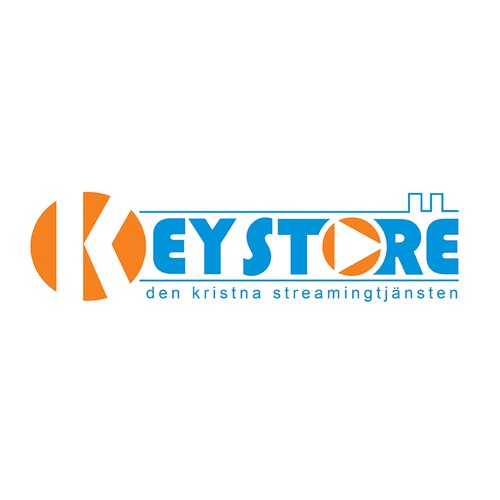 Key Store typographical Logo