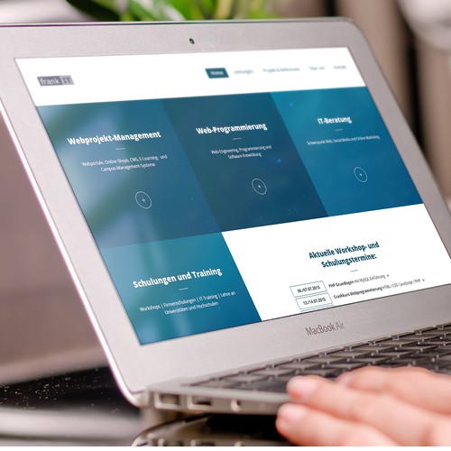 Webdesign for a IT-Company