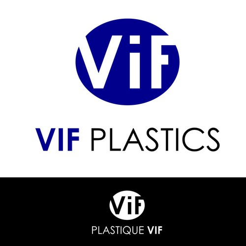 VIF Plastics logo redesign