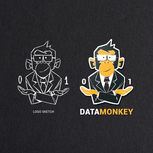 Data Monkey | Logo V.2