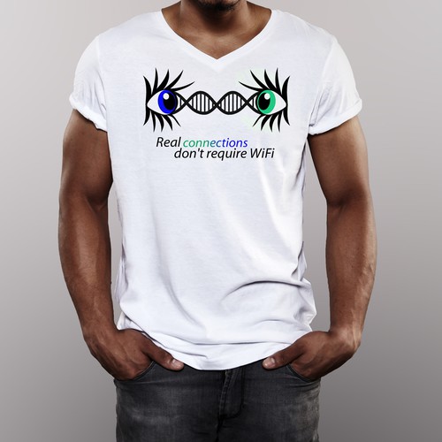 T-Shirt for a global event where people connect