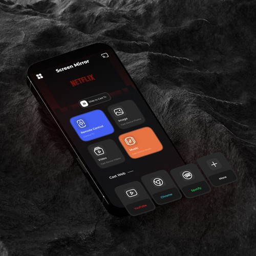 Screen mirroring app