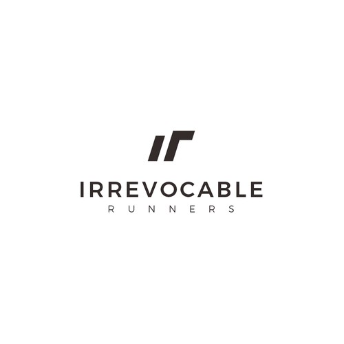Design a powerful logo for irrevocable runners