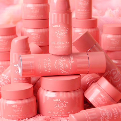 The Peach Treat-ment | Logo & Packaging design